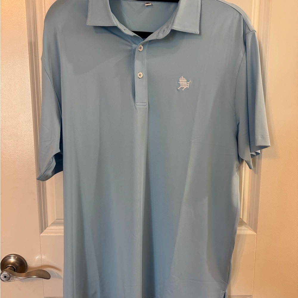 Peter Millar Blue Live Well 30A Polo Shirt